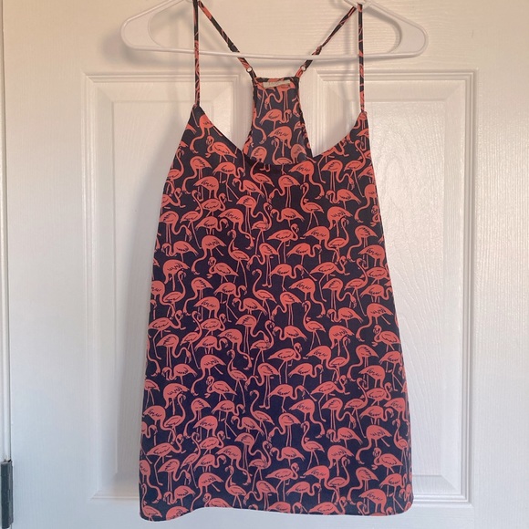 J. Crew Tops - J. Crew flamingo top